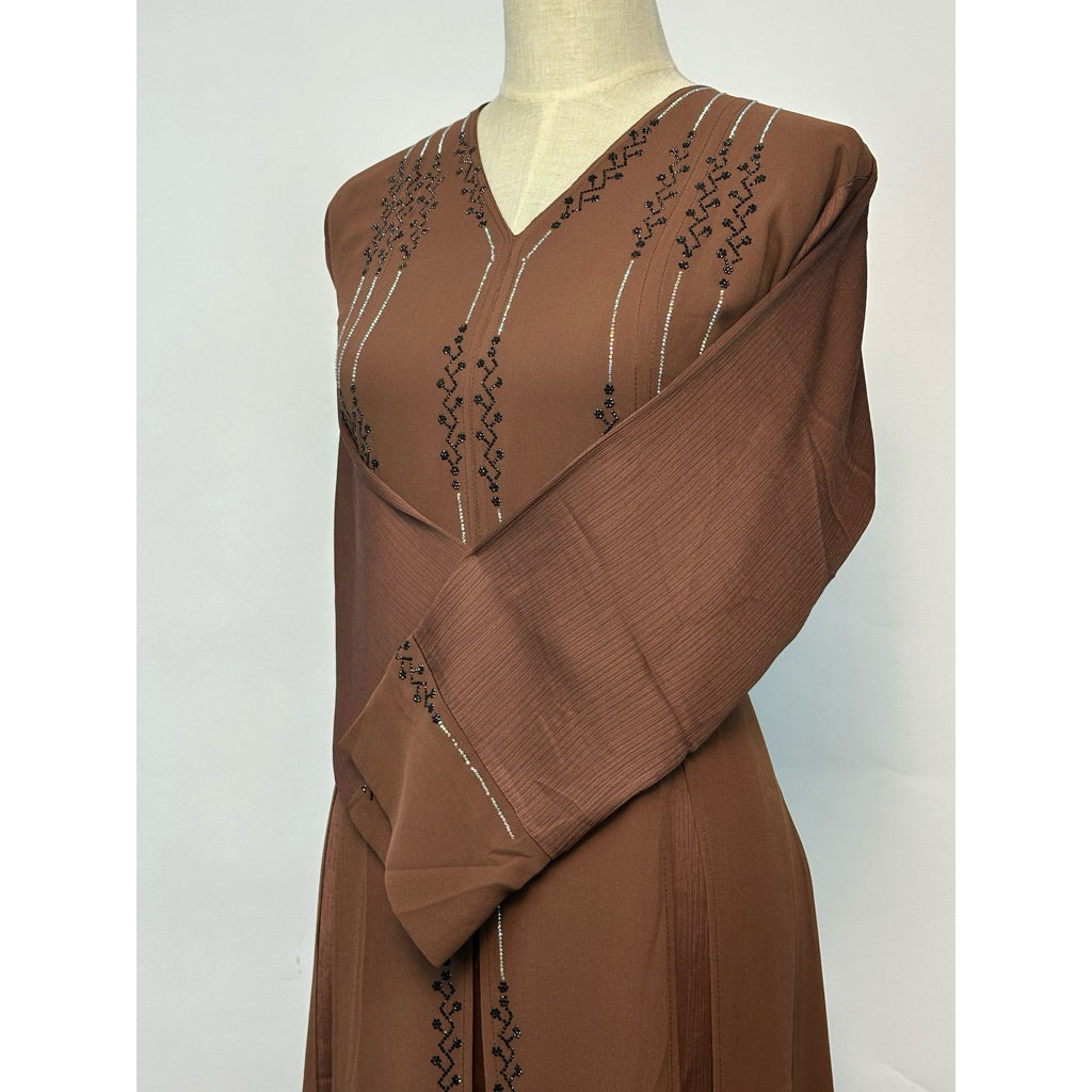 DF0112 DEFARICH Exclusive DUBAI Abaya (new drop)