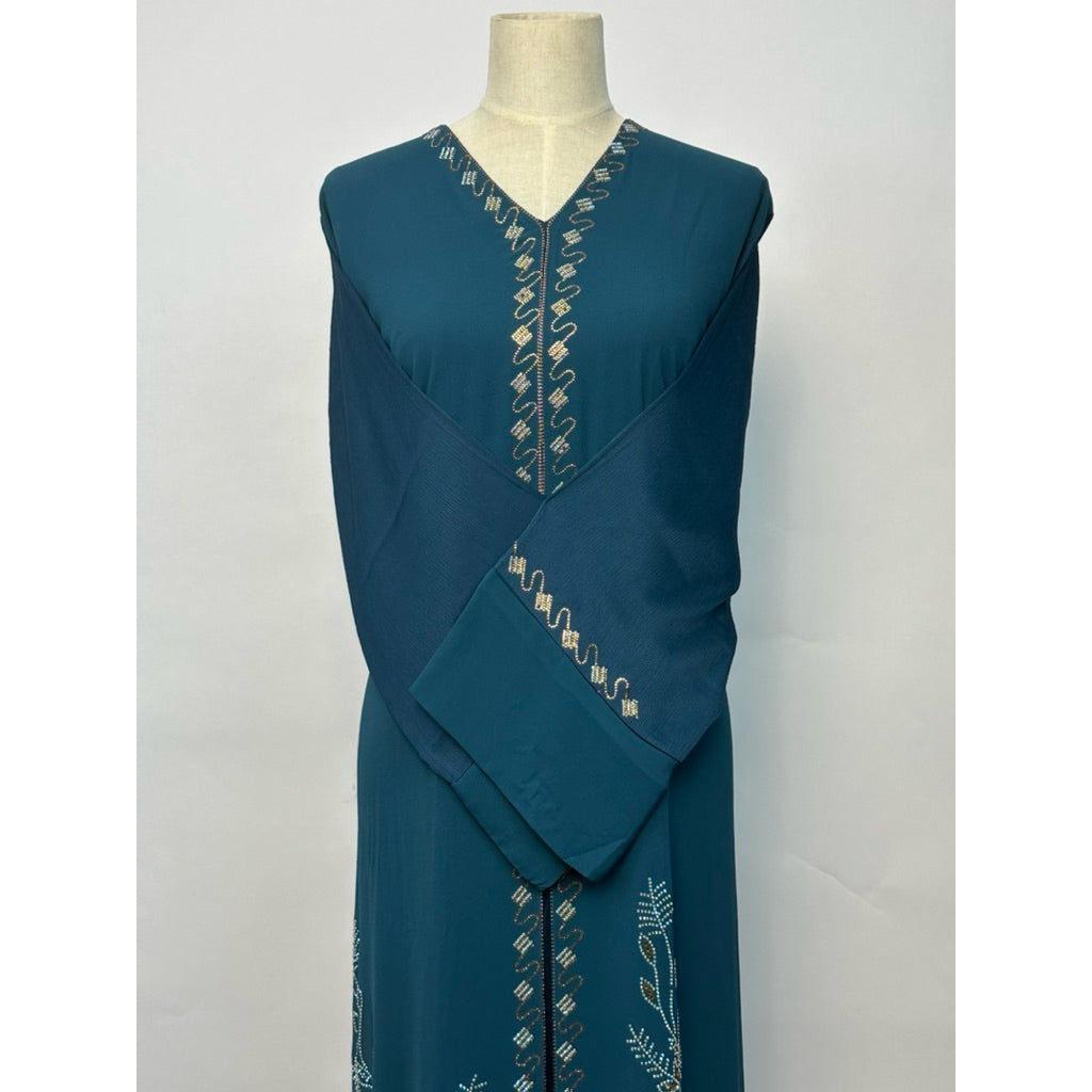 DF0078 DEFARICH Exclusive DUBAI Abaya (new drop)