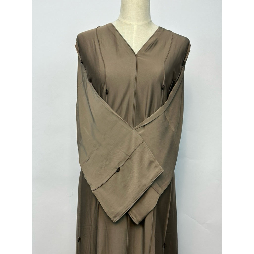 DF0080 DEFARICH Minimalist DUBAI Abaya (new drop)
