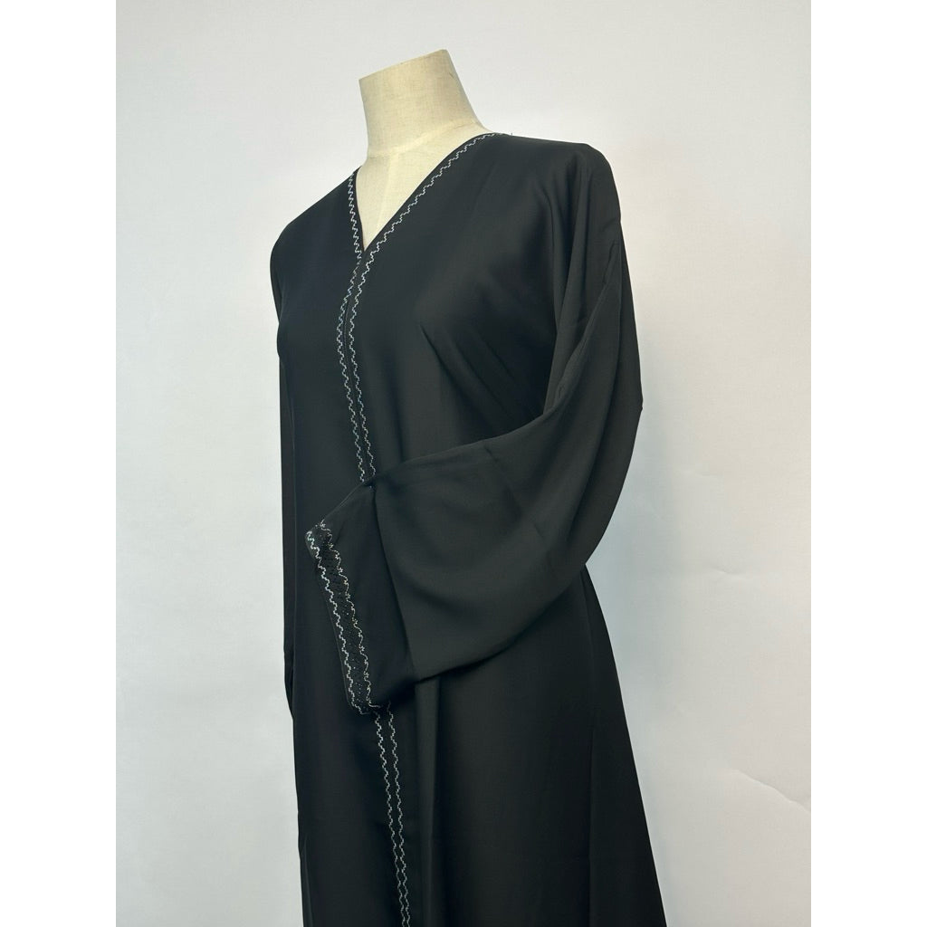 DF0106 DEFARICH Minimalist DUBAI Abaya (new drop)