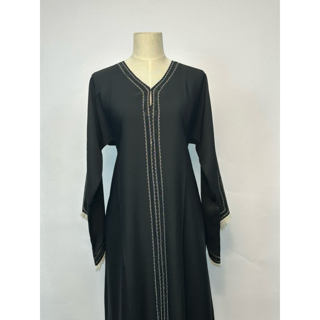 DF0108 DEFARICH Minimalist DUBAI Abaya (new drop)