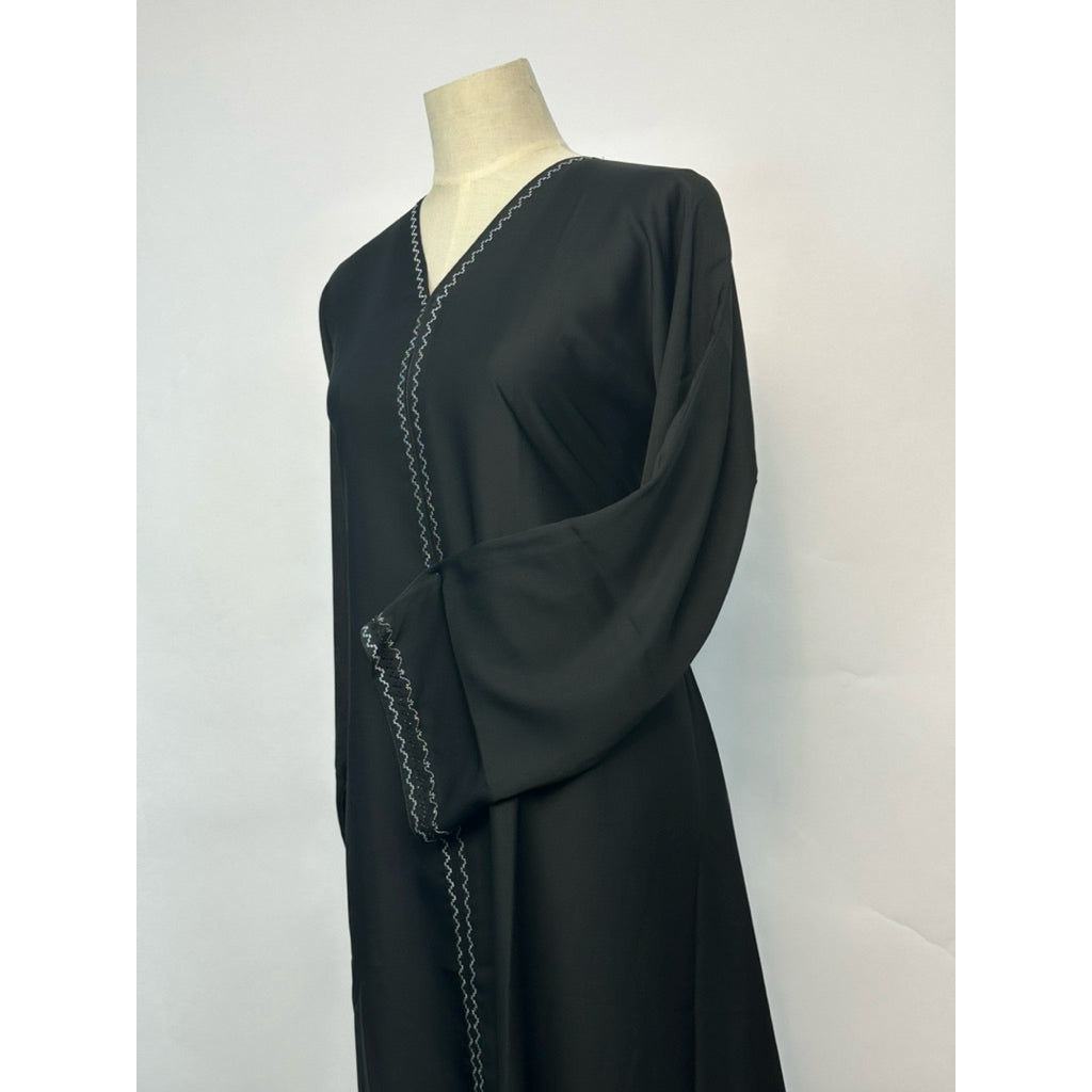 DF0106 DEFARICH Minimalist DUBAI Abaya (new drop)