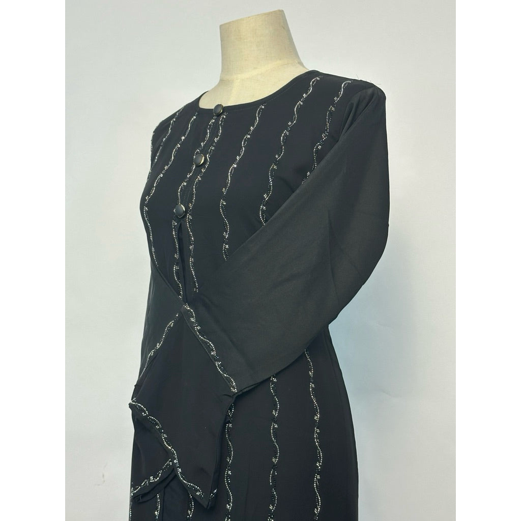 DF0088 DEFARICH Eclusive DUBAI Abaya (new drop)