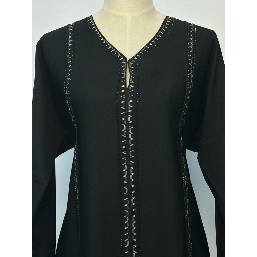 DF0107 DEFARICH Minimalist DUBAI Abaya (new drop)