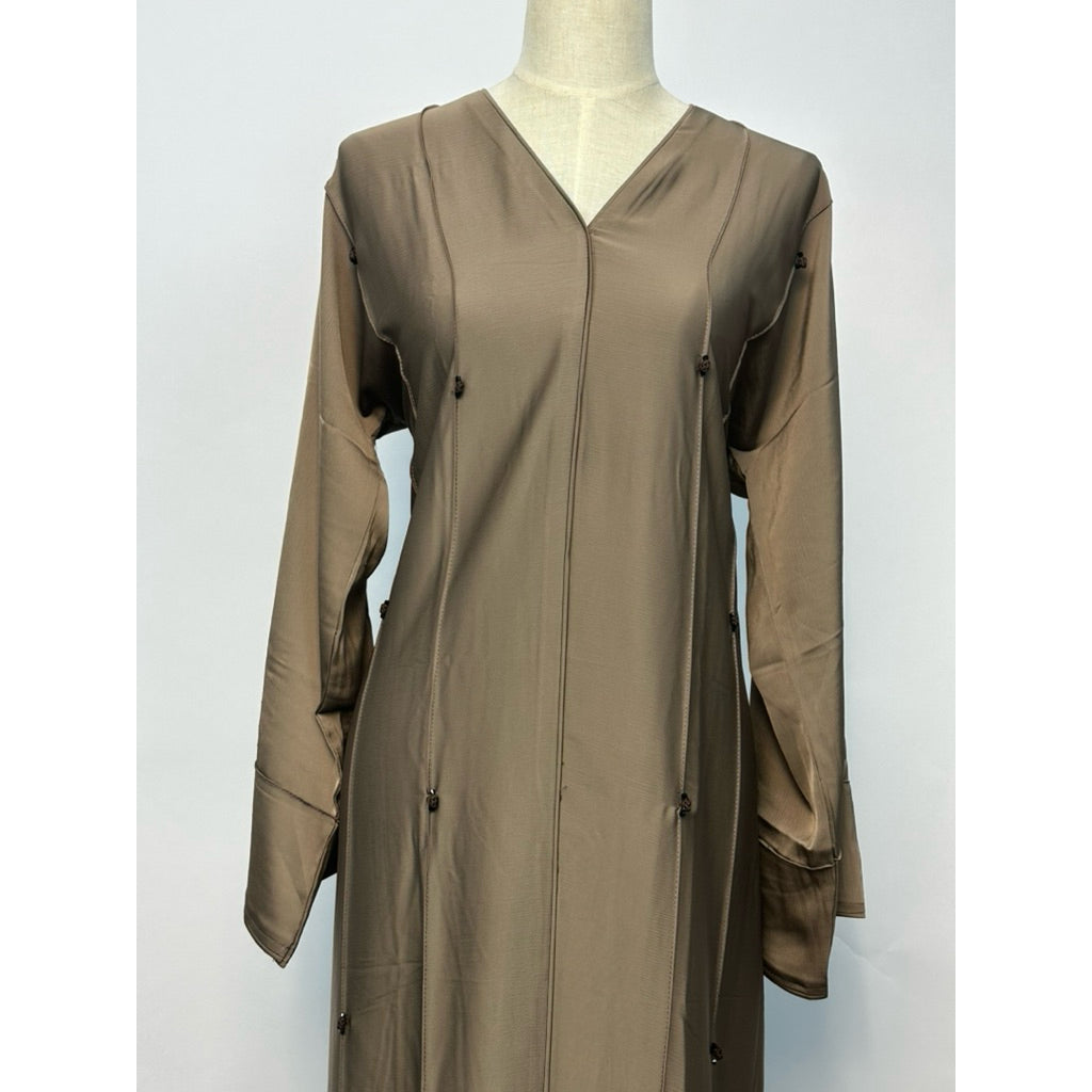DF0080 DEFARICH Minimalist DUBAI Abaya (new drop)