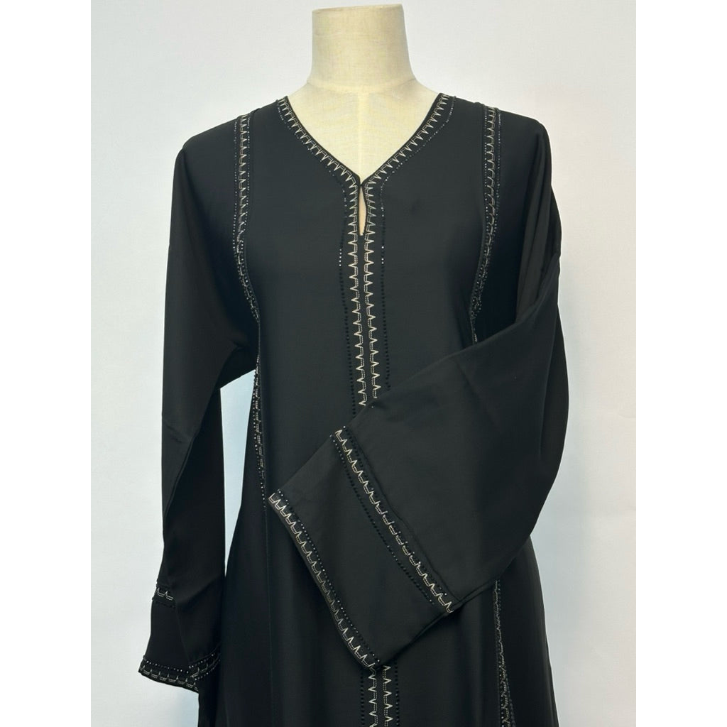 DF0107 DEFARICH Minimalist DUBAI Abaya (new drop)