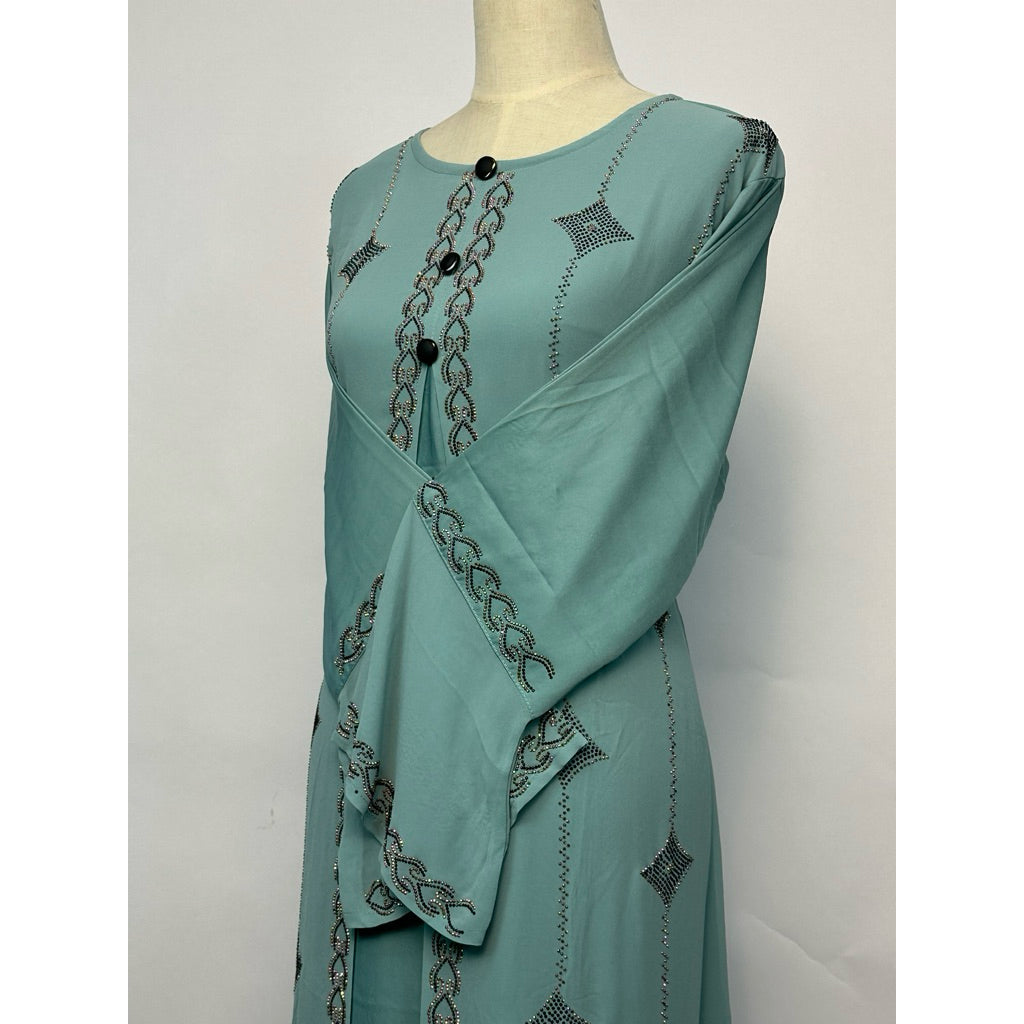 DF0095 DEFARICH Exclusive DUBAI Abaya (new drop)