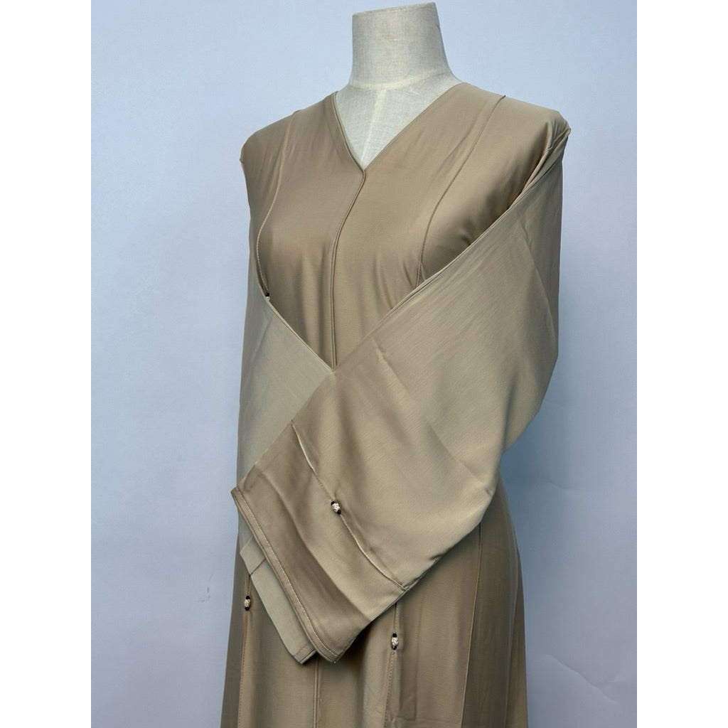 DF0080 DEFARICH Minimalist DUBAI Abaya (new drop)