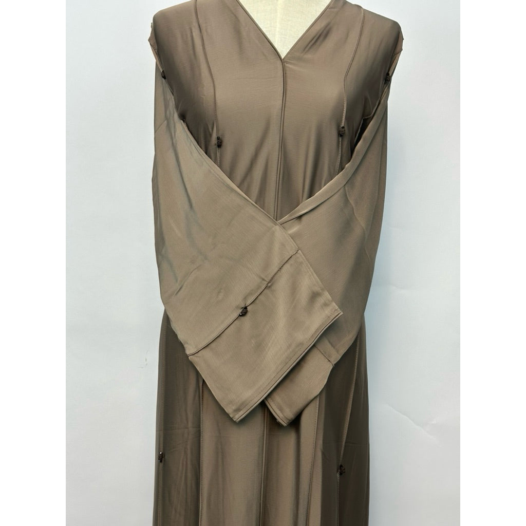 DF0080 DEFARICH Minimalist DUBAI Abaya (new drop)