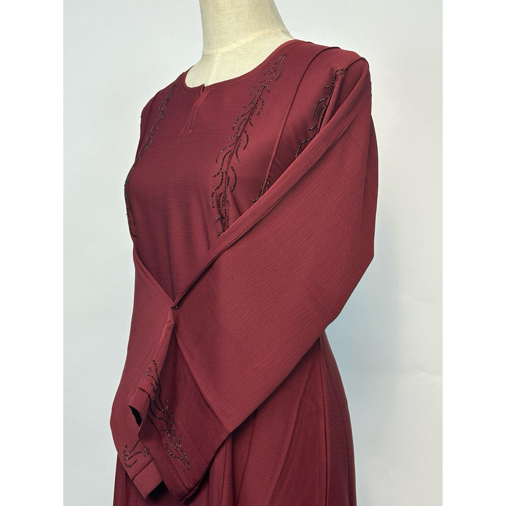 DF0101 DEFARICH Exclusive DUBAI Abaya (new drop)