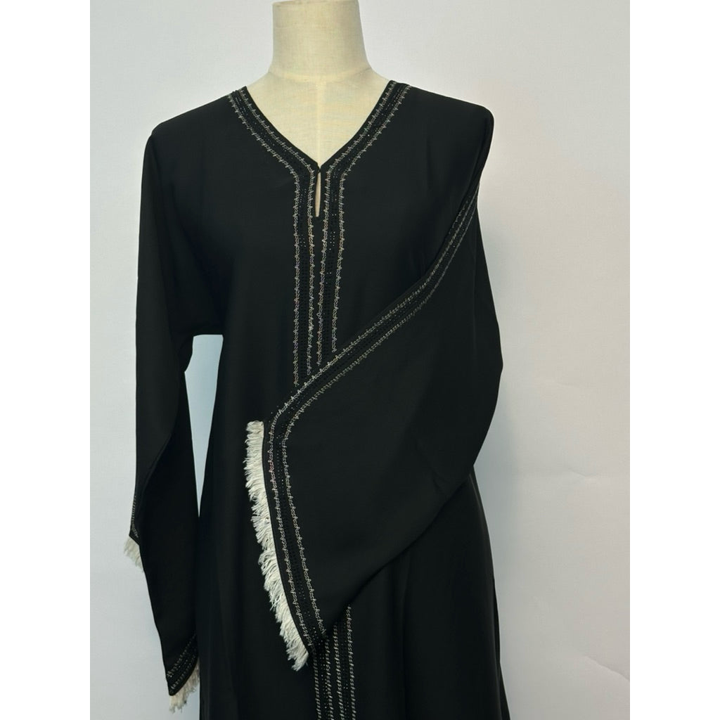 DF0108 DEFARICH Minimalist DUBAI Abaya (new drop)