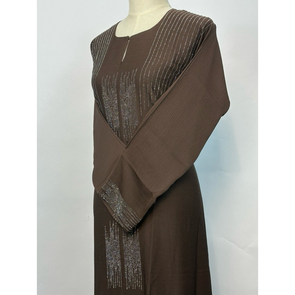 DF0077 DEFARICH Exclusive DUBAI Abaya (new drop)