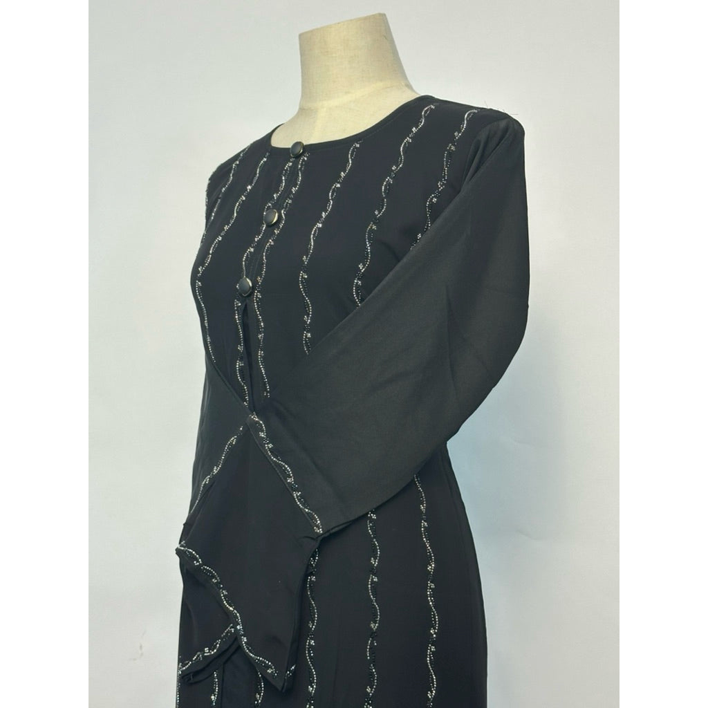 DF0088 DEFARICH Eclusive DUBAI Abaya (new drop)