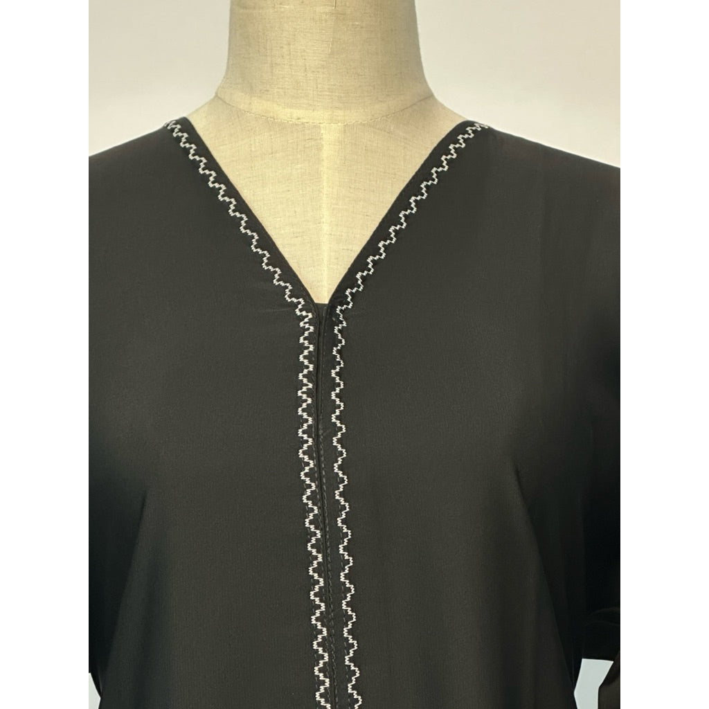 DF0106 DEFARICH Minimalist DUBAI Abaya (new drop)