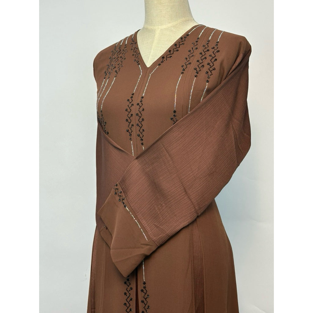 DF0112 DEFARICH Exclusive DUBAI Abaya (new drop)