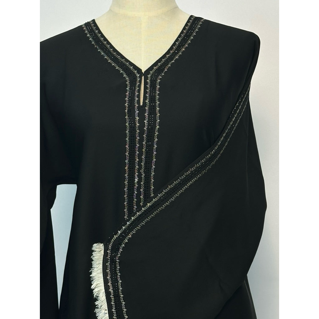 DF0108 DEFARICH Minimalist DUBAI Abaya (new drop)