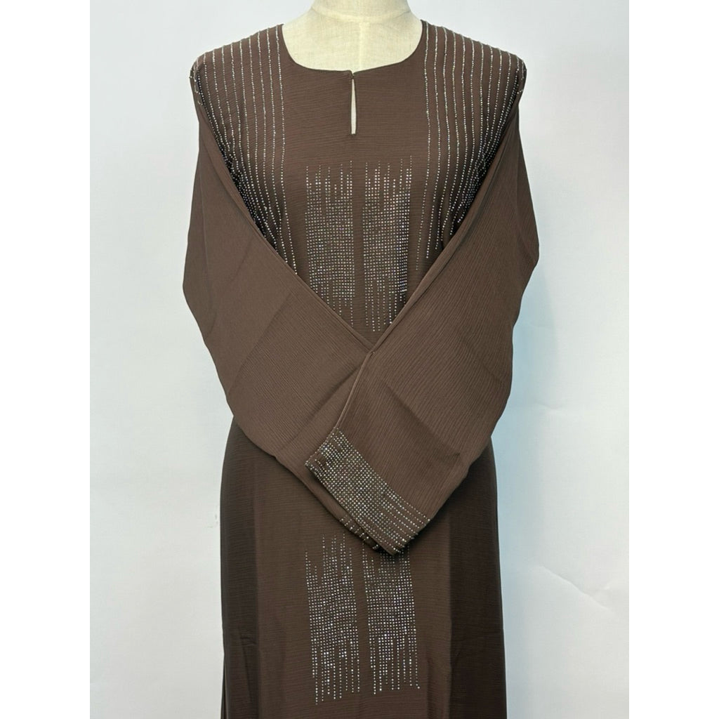 DF0077 DEFARICH Exclusive DUBAI Abaya (new drop)