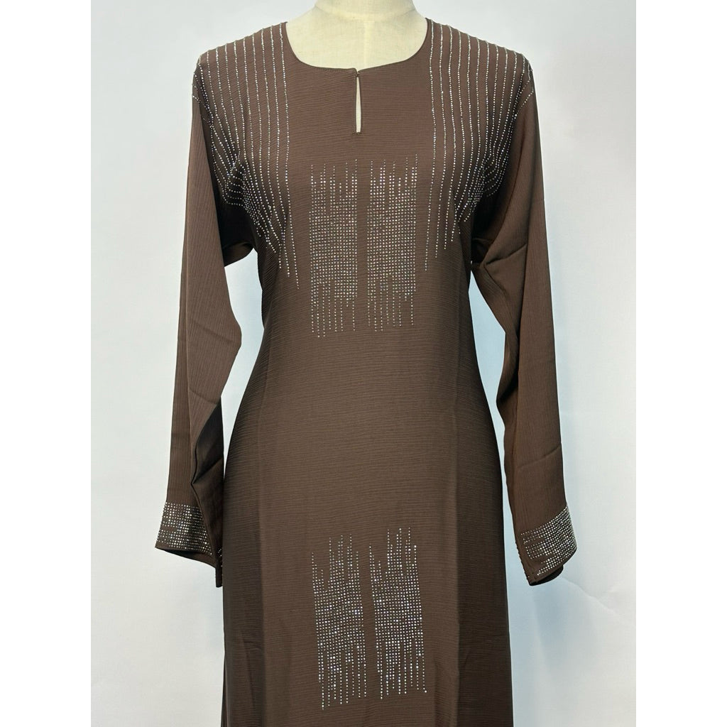 DF0077 DEFARICH Exclusive DUBAI Abaya (new drop)