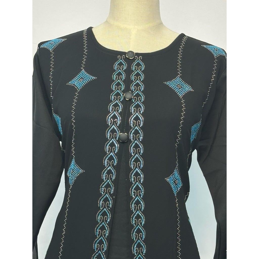 DF0095 DEFARICH Exclusive DUBAI Abaya (new drop)