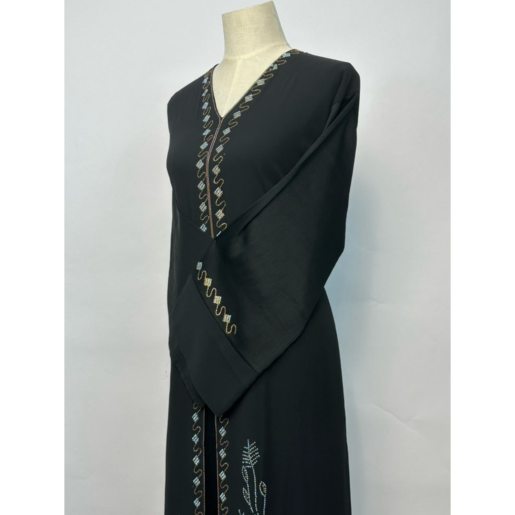 DF0078 DEFARICH Exclusive DUBAI Abaya (new drop)