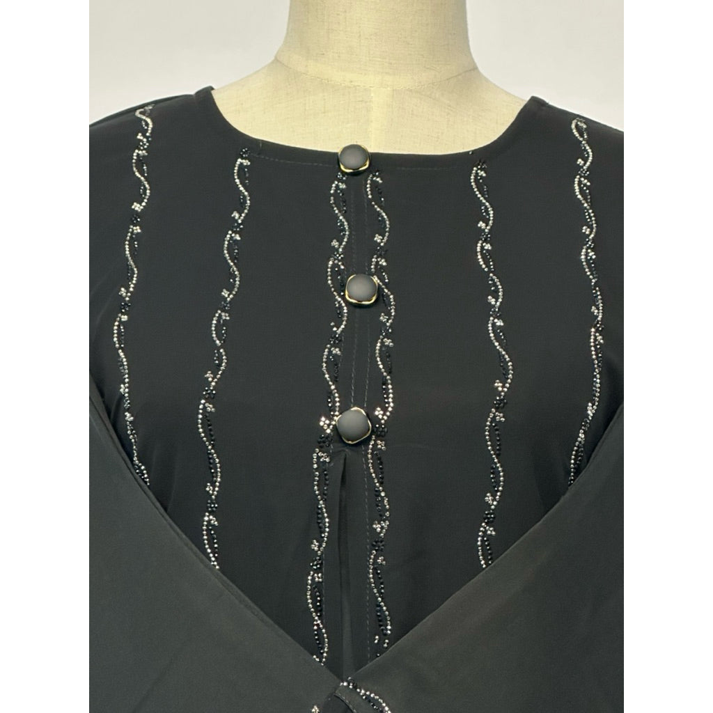 DF0088 DEFARICH Eclusive DUBAI Abaya (new drop)