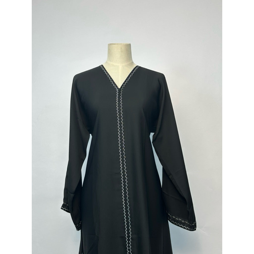 DF0106 DEFARICH Minimalist DUBAI Abaya (new drop)